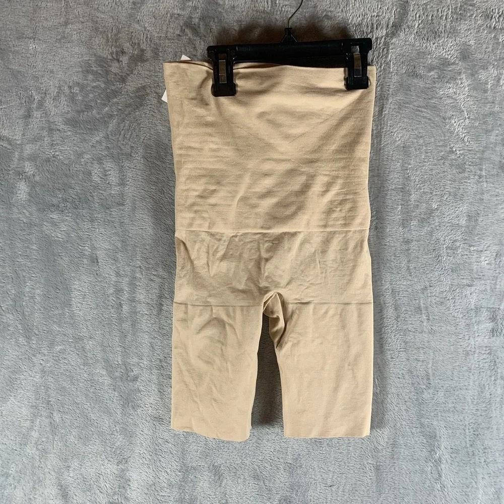 Maidenform Women's Thigh Tummy Slimmer S ShapewearHigh Waist‎ Seamless NWT